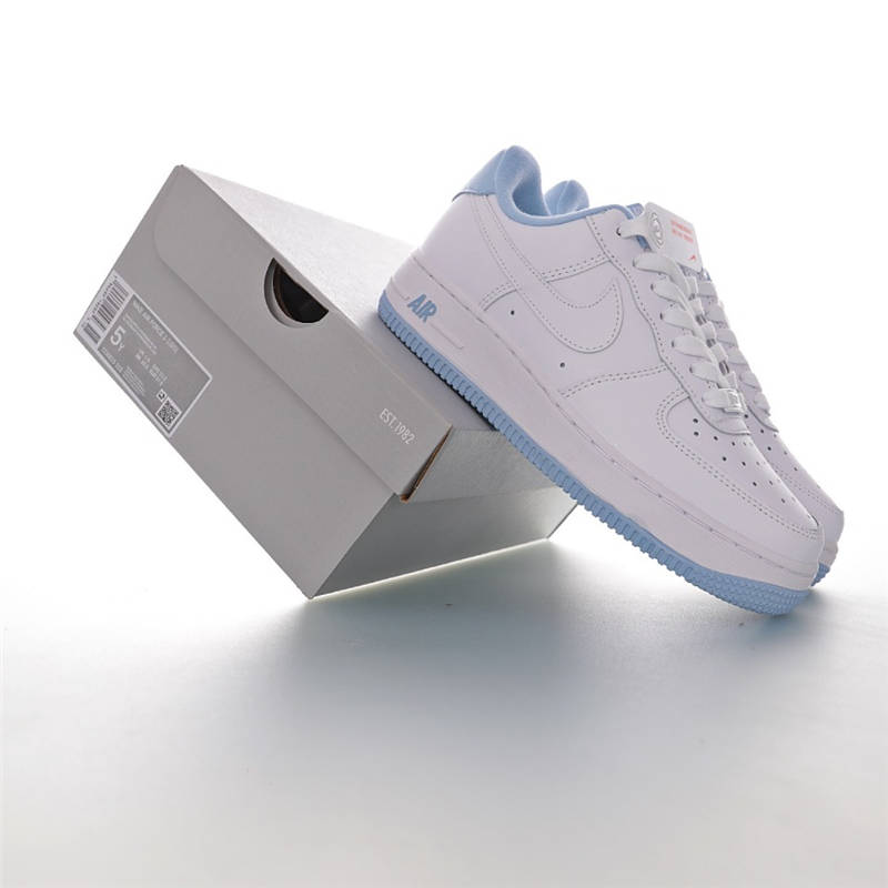 nike air force 1 - Blanco Celeste