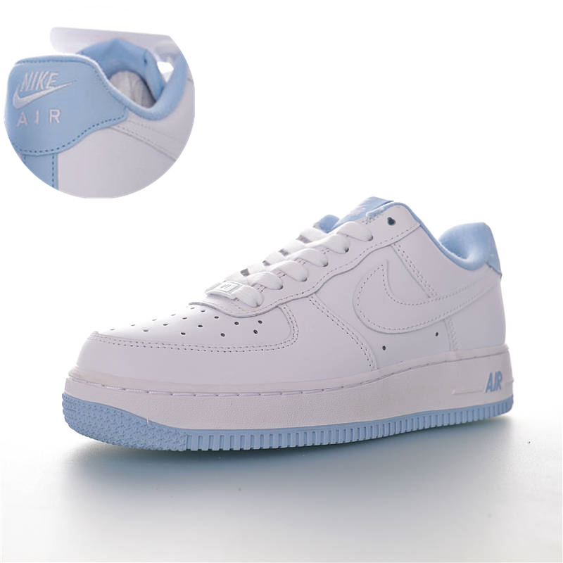 nike air force 1 - Blanco Celeste