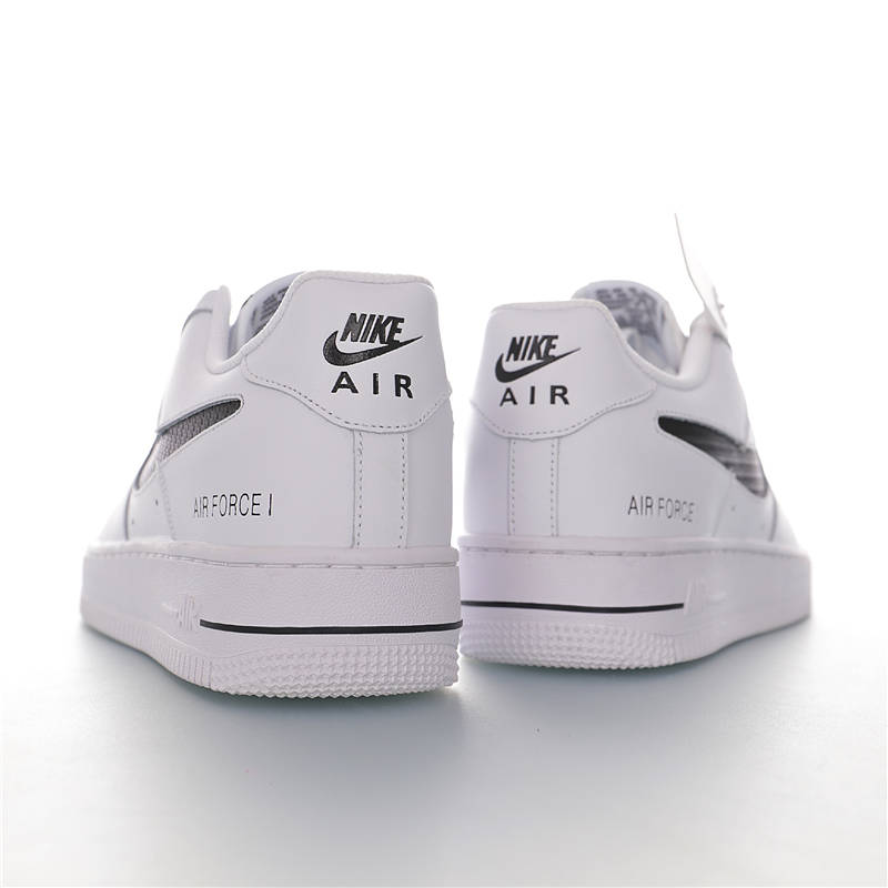nike air force 1 - Negro Blanco