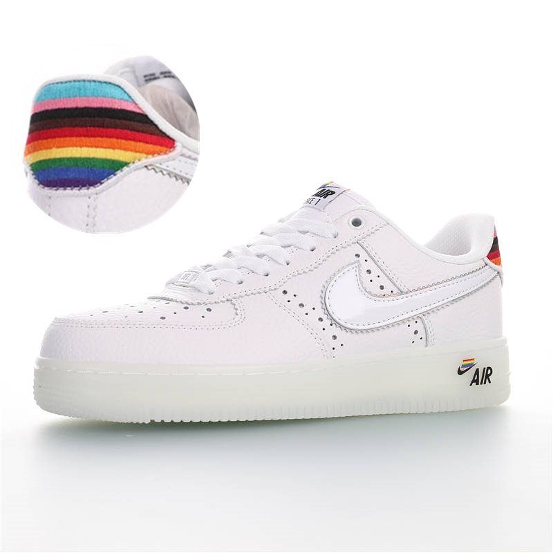 nike air force 1 - Blanco Arcoiris