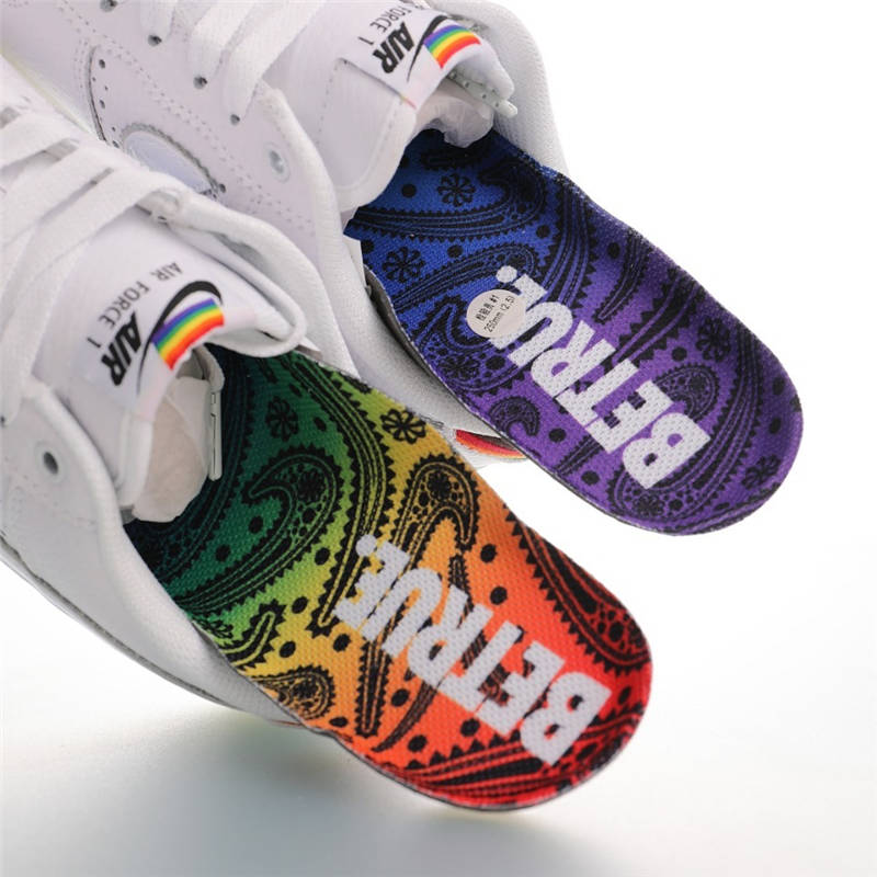 nike air force 1 - Blanco Arcoiris