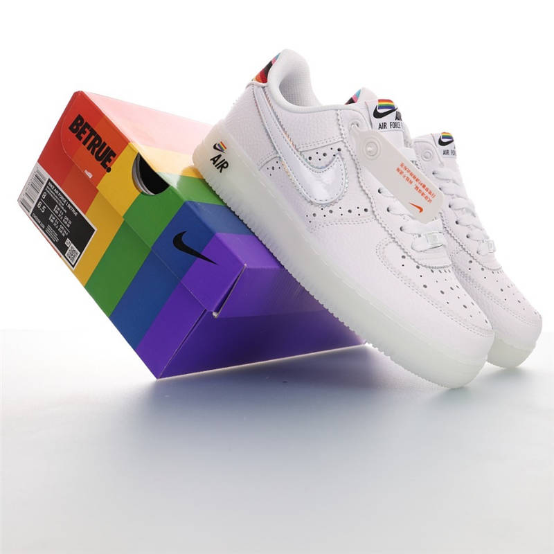 nike air force 1 - Blanco Arcoiris
