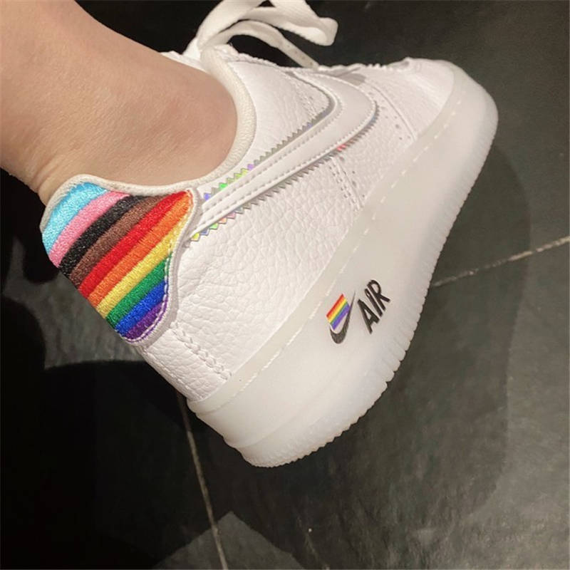 nike air force 1 - Blanco Arcoiris