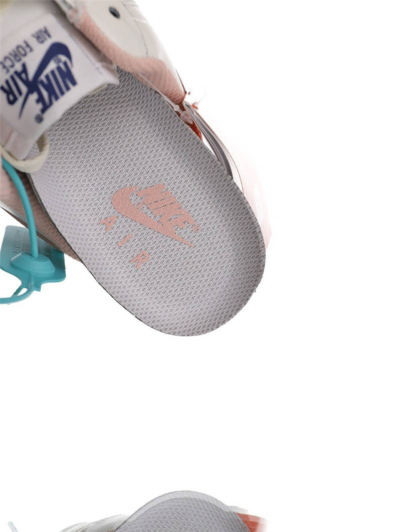 nike air force 1 - Blanco Rosado Azul