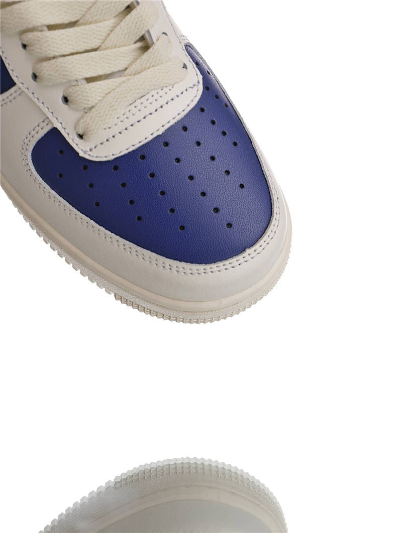 nike air force 1 - Blanco Rosado Azul