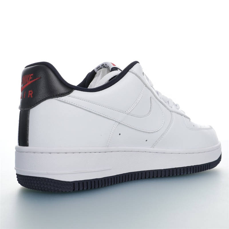 nike air force 1 - Blanco Azul Rojo
