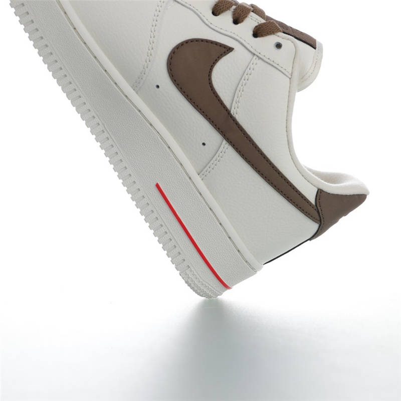 nike air force 1 - Blanco Cafe Naranjo