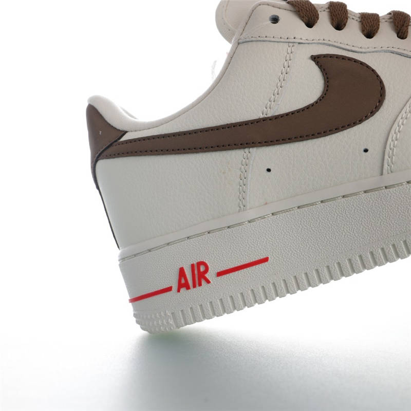 nike air force 1 - Blanco Cafe Naranjo