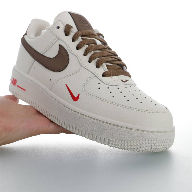 nike air force 1 - Blanco Cafe Naranjo