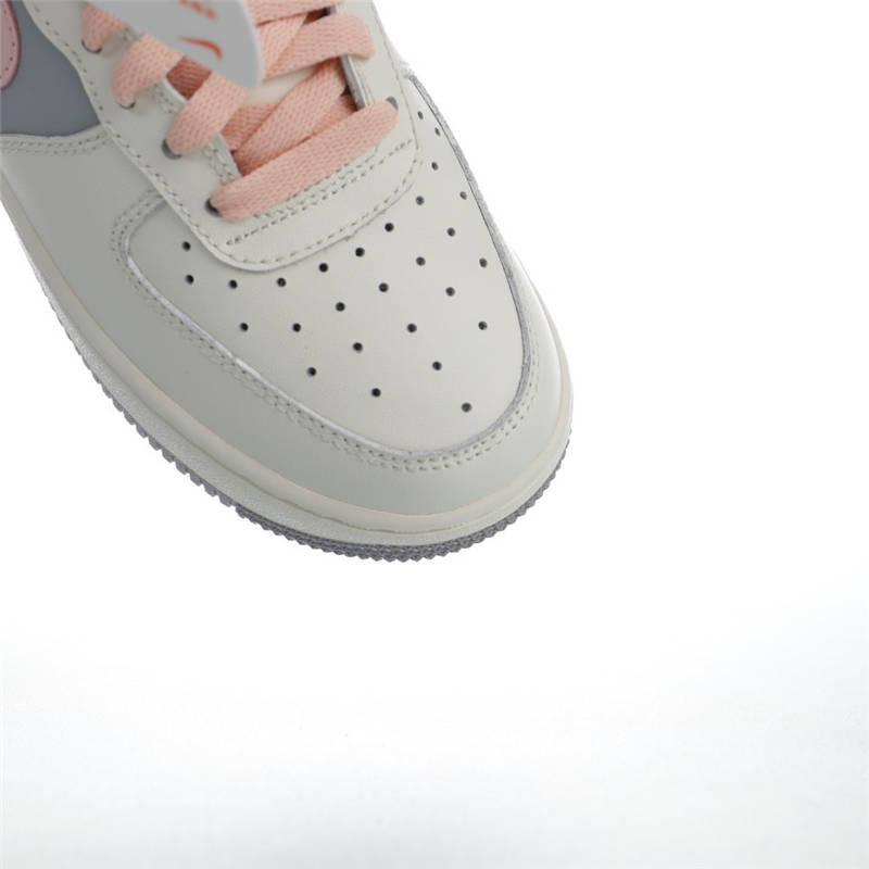 nike air force 1 - Blanco Rosado Gris