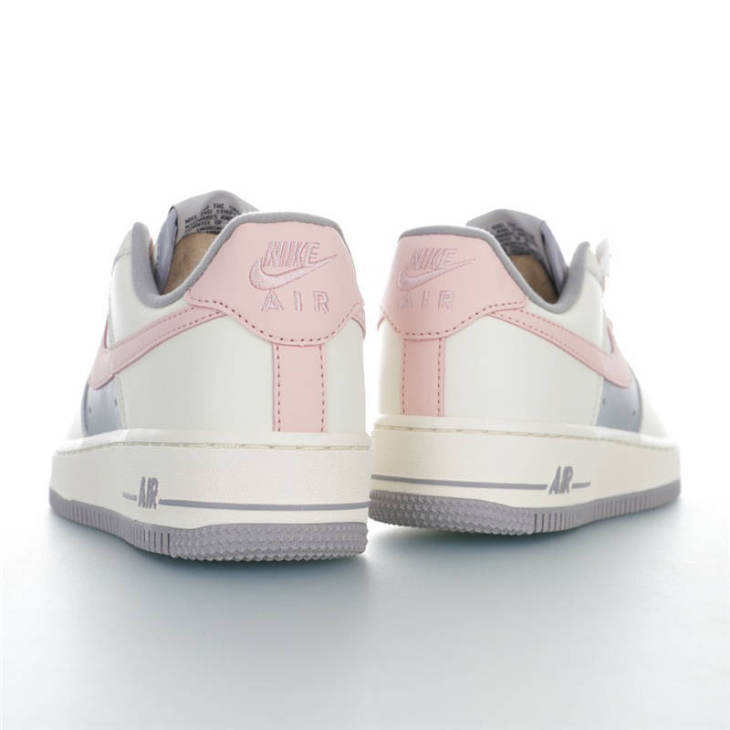 nike air force 1 - Blanco Rosado Gris