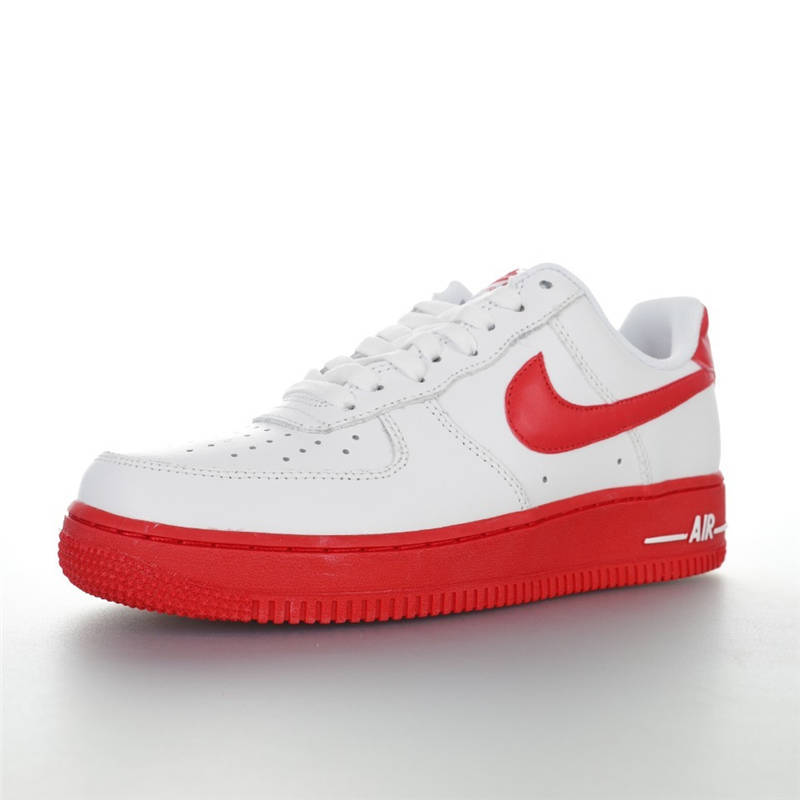 nike air force 1 - Blanco Rojo