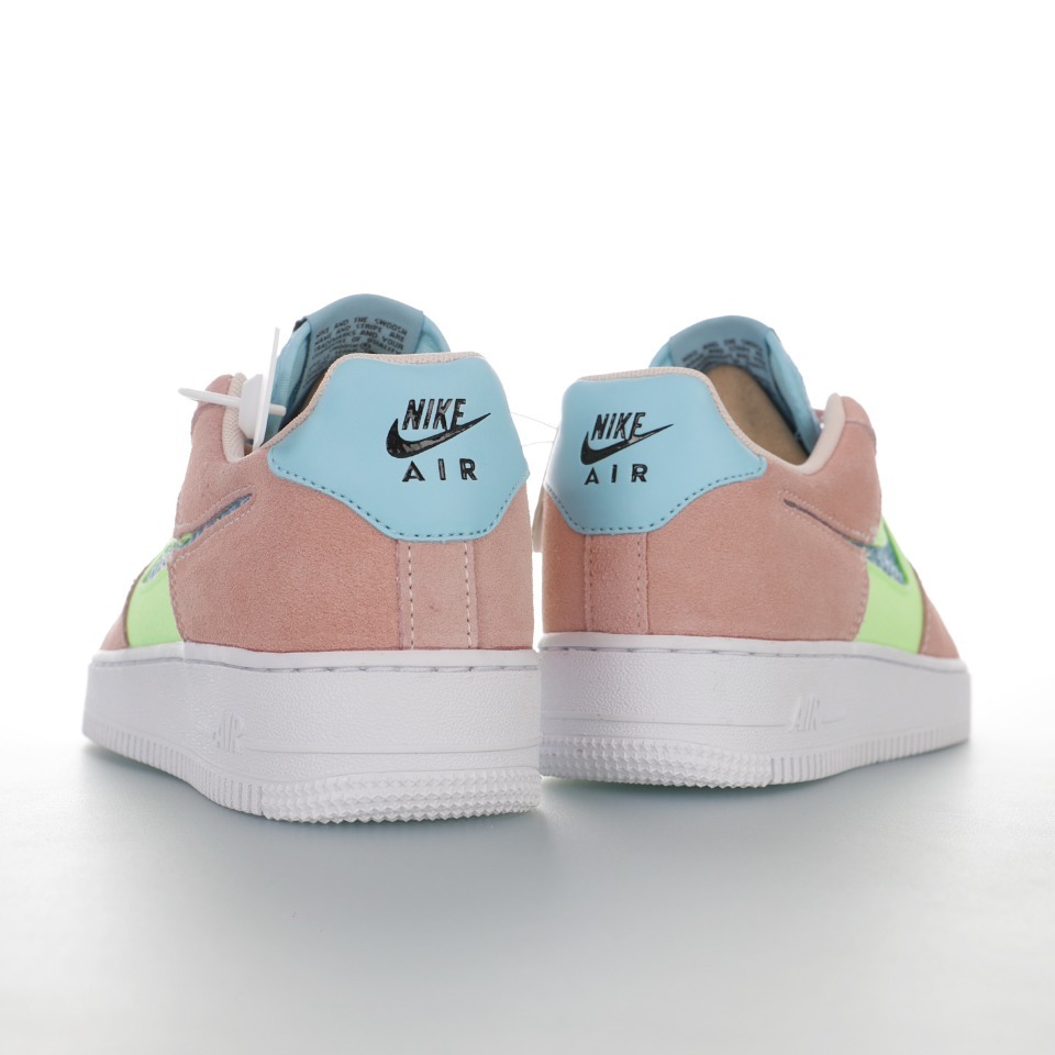 nike air force 1 - Rosado Menta Celeste Blanco