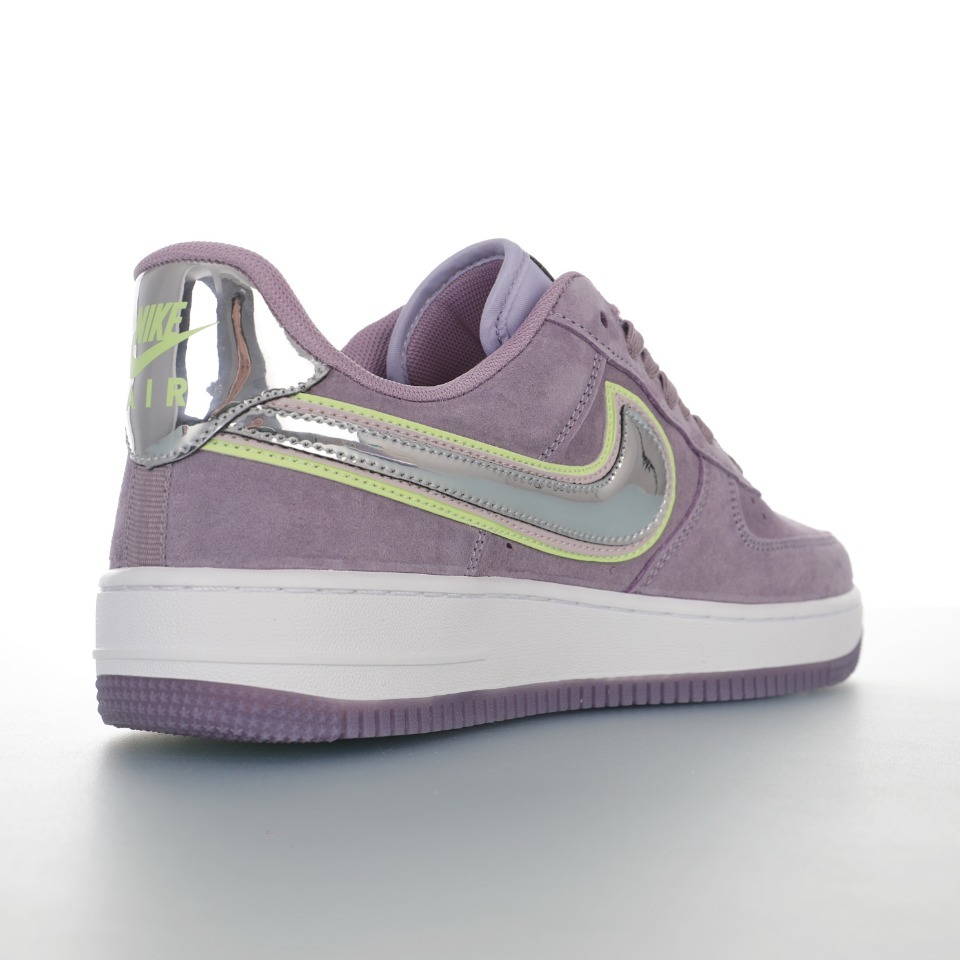 nike air force 1 - Morado Menta Blanco