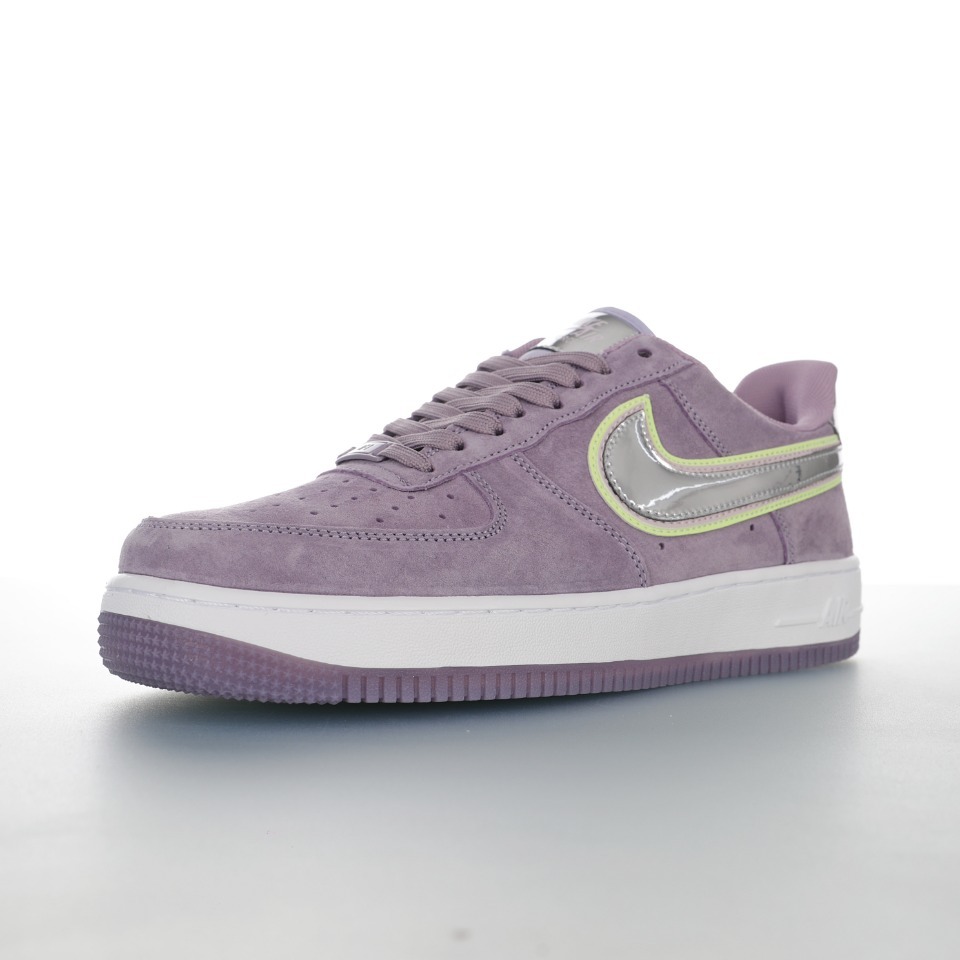 nike air force 1 - Morado Menta Blanco