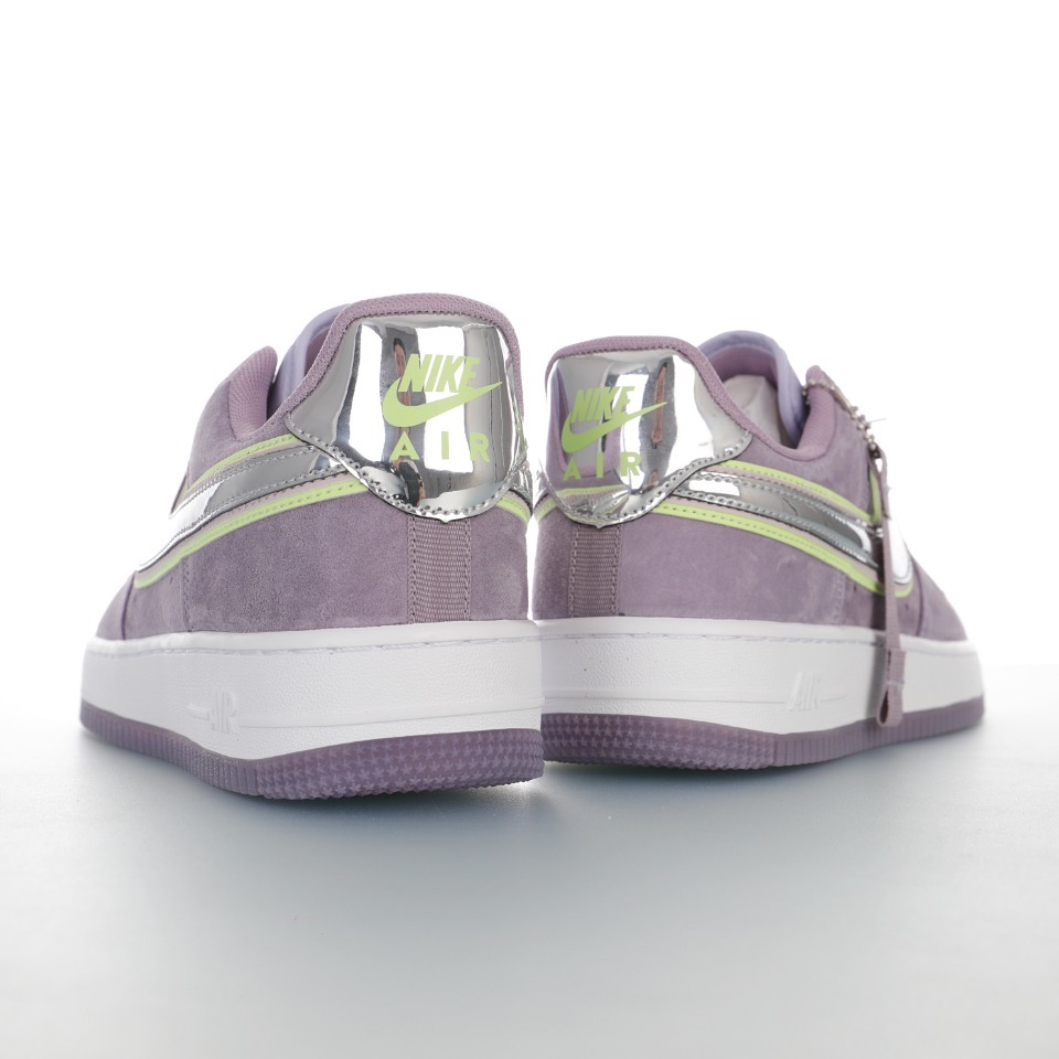 nike air force 1 - Morado Menta Blanco
