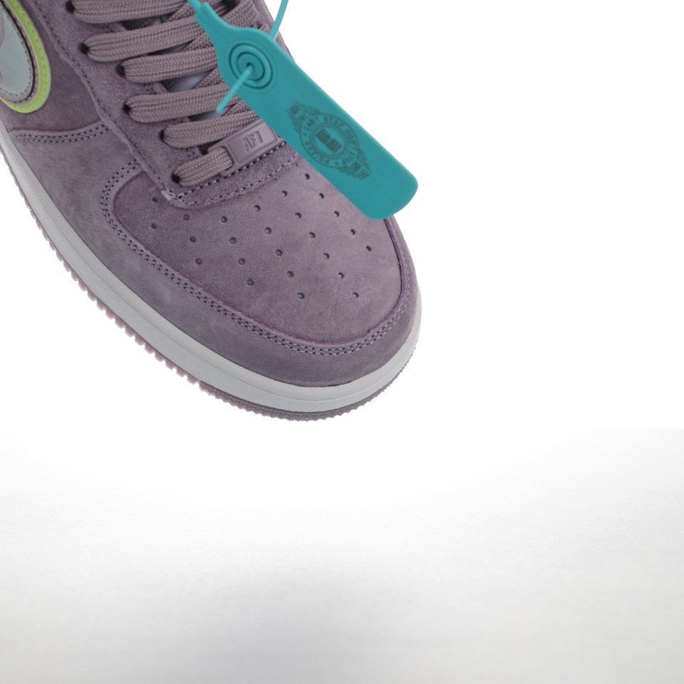 nike air force 1 - Morado Menta Blanco