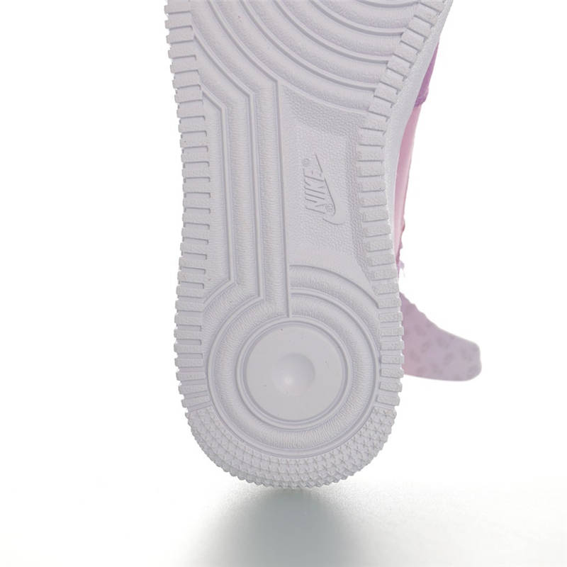 nike air force 1 - Rosado Naranjo Blanco