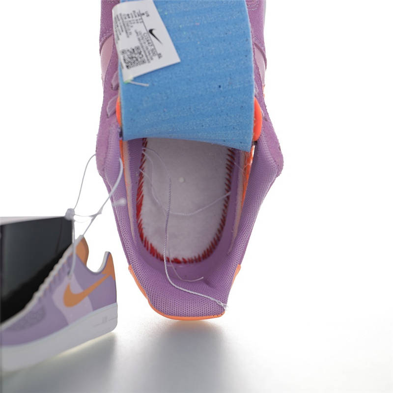 nike air force 1 - Rosado Naranjo Blanco
