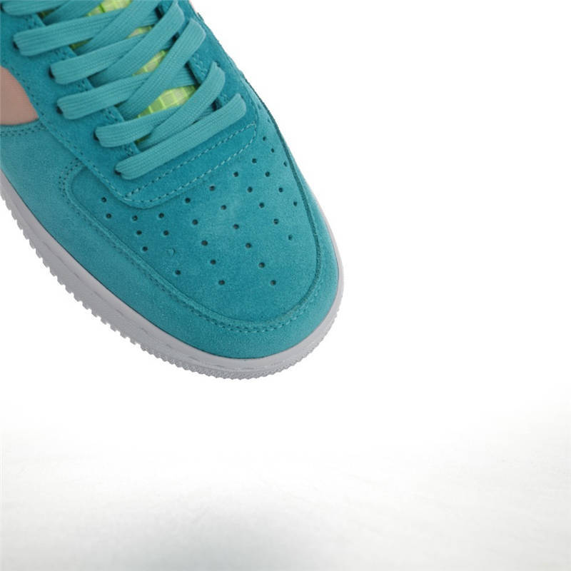 nike air force 1 - Verde Fluor Durazno Blanco