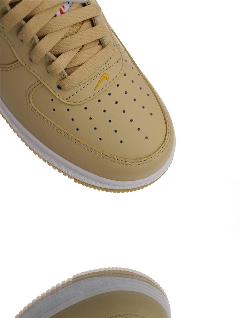 nike air force 1 - Cafe Amarillo Dorado Blanco Morado
