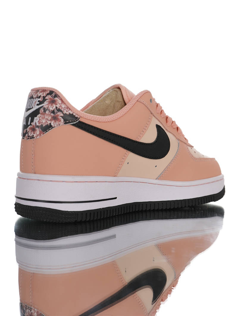 nike air force 1 - Rosado Negro Blanco