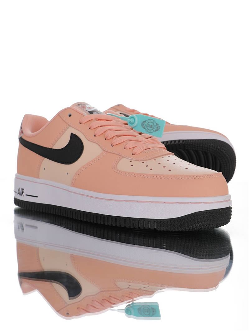 nike air force 1 - Rosado Negro Blanco