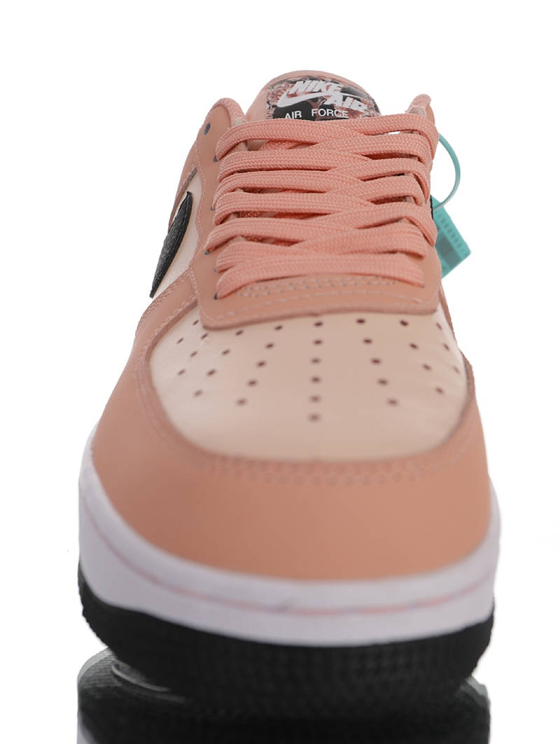 nike air force 1 - Rosado Negro Blanco