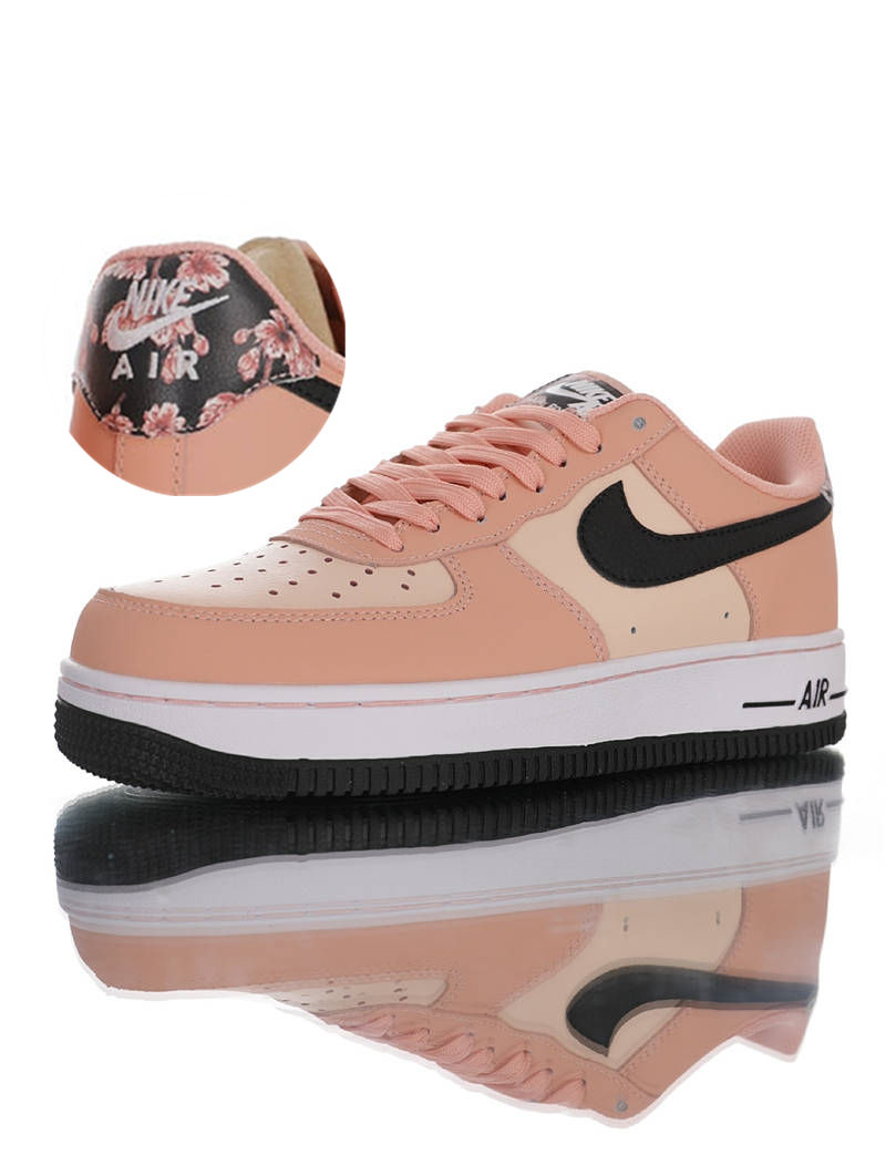 nike air force 1 - Rosado Negro Blanco