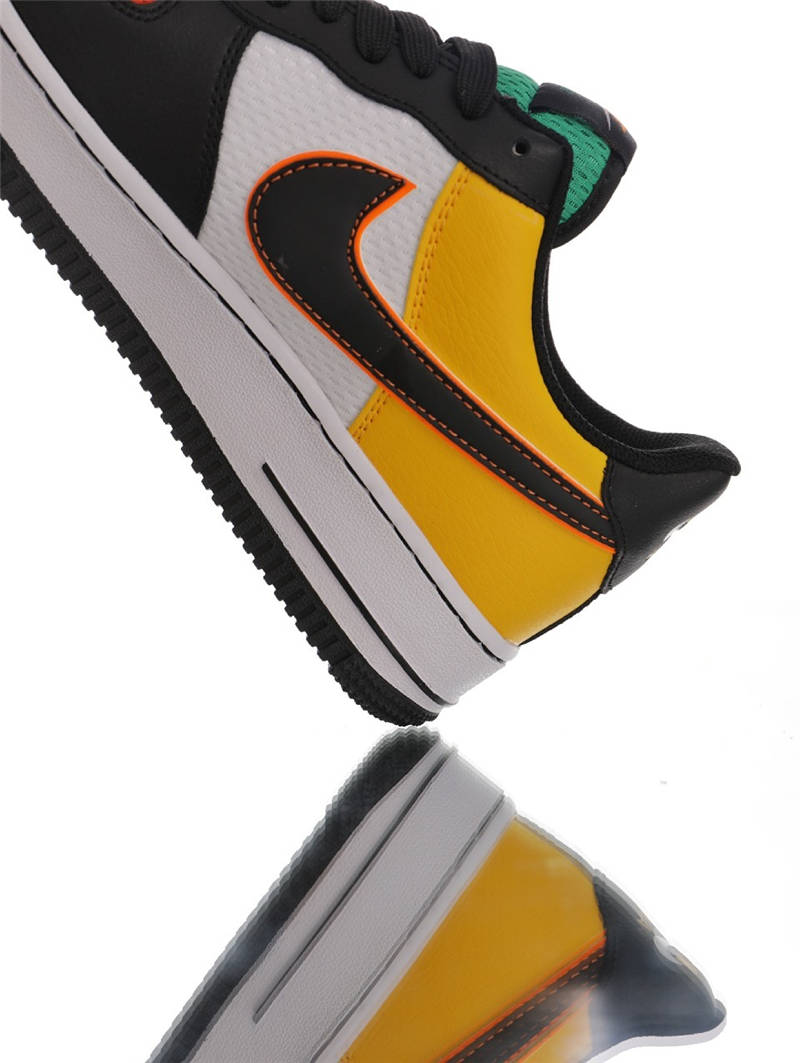 nike air force 1 - Amarillo Negro Verde Rojo Naranjo Blanco
