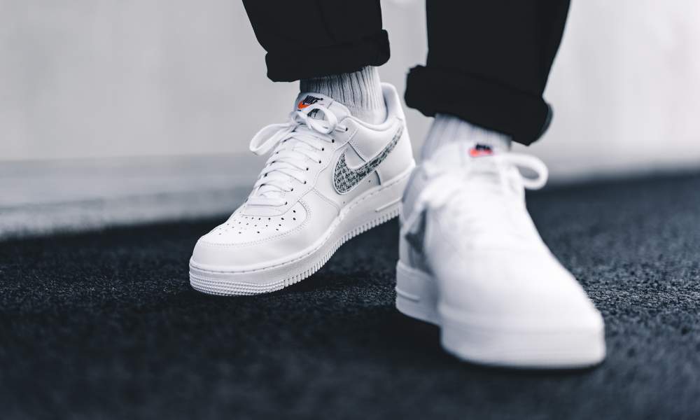 nike air force 1 - Blanco Negro