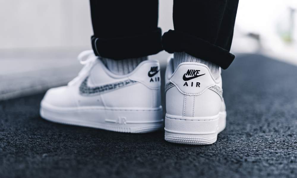 nike air force 1 - Blanco Negro