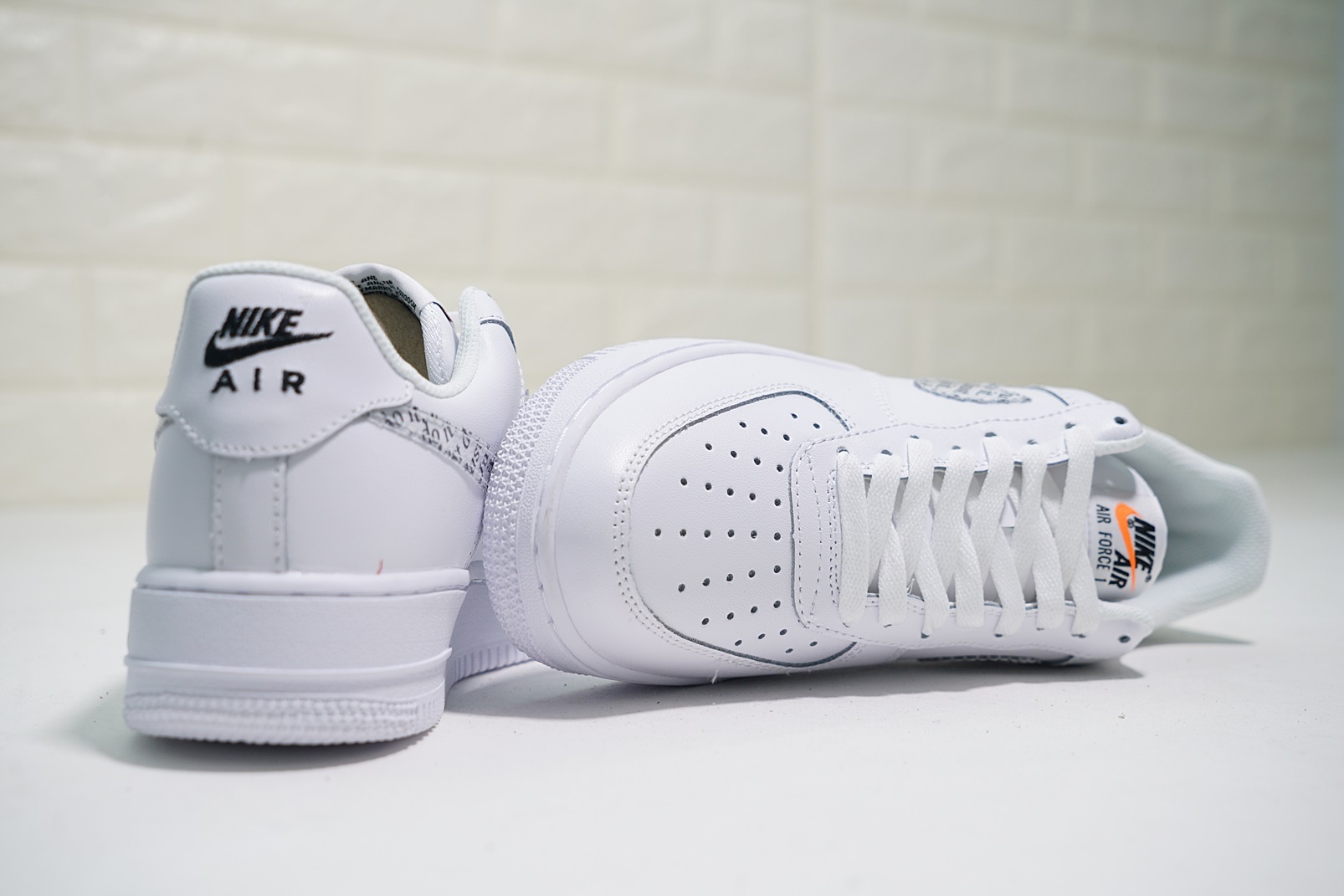 nike air force 1 - Blanco Negro