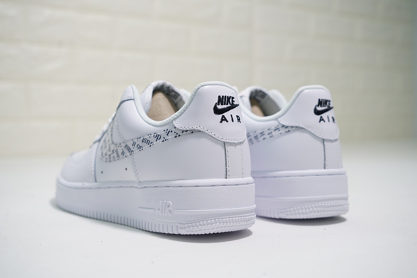 nike air force 1 - Blanco Negro