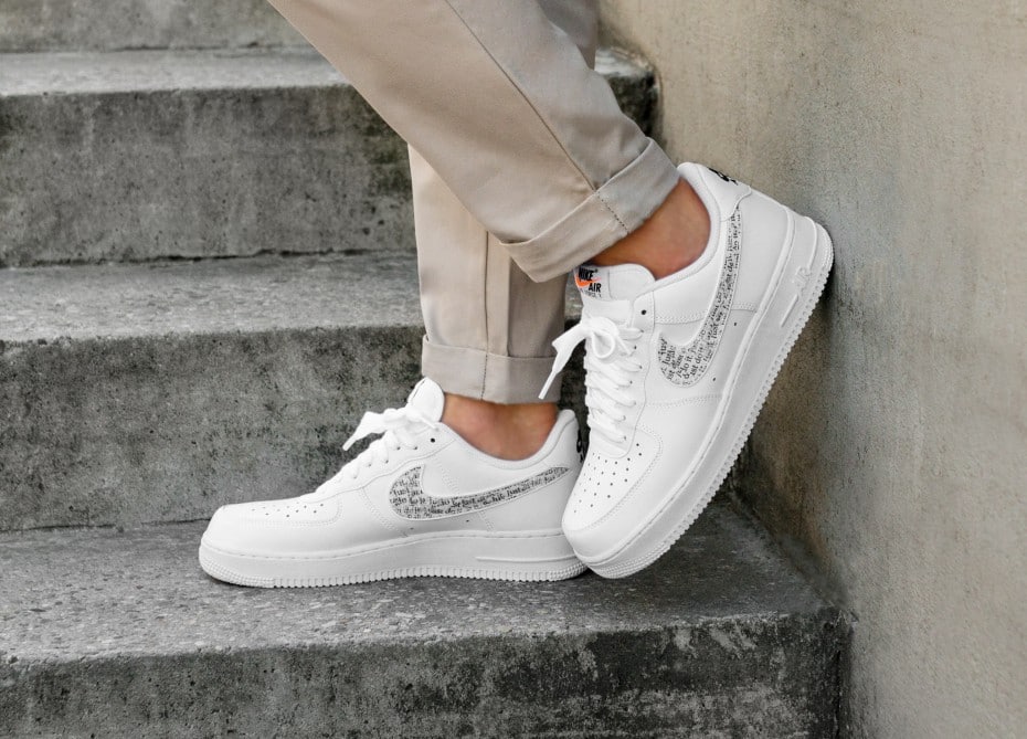 nike air force 1 - Blanco Negro