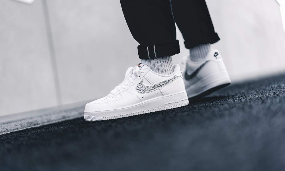 nike air force 1 - Blanco Negro