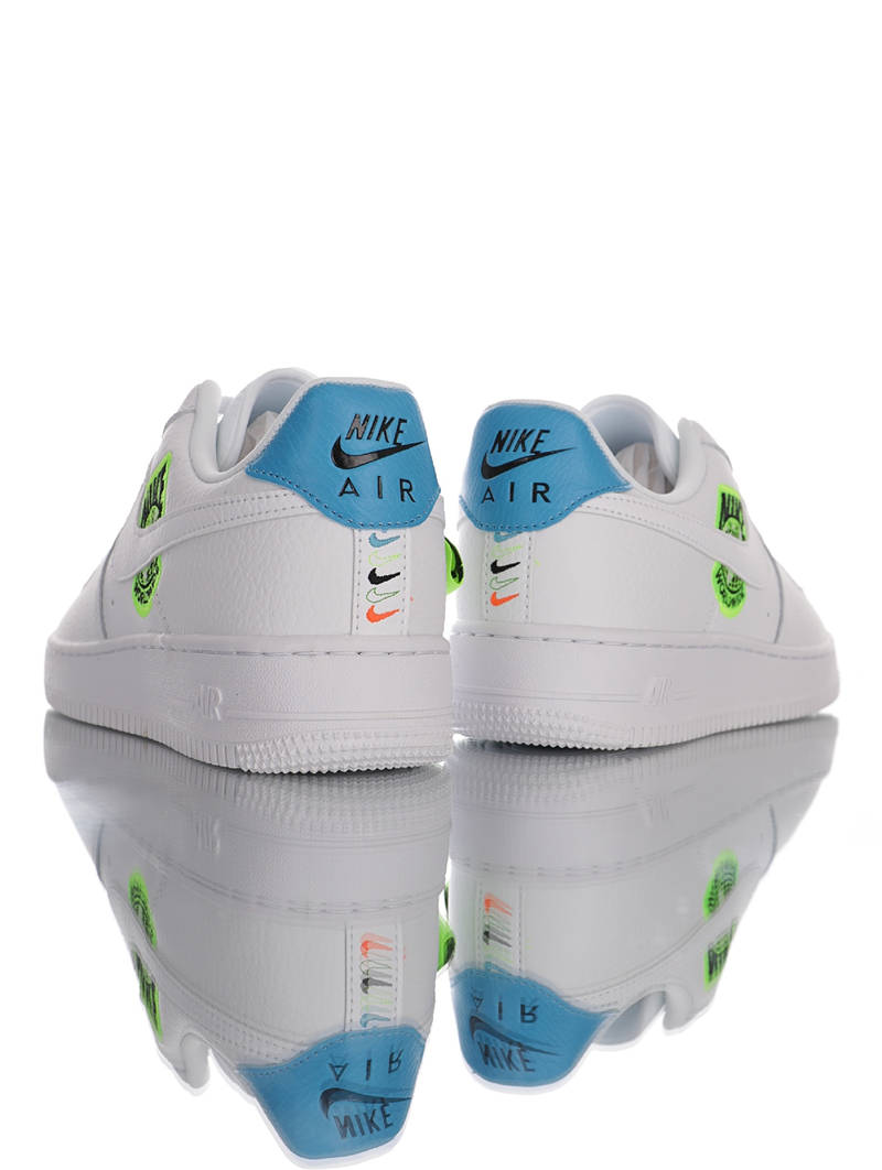 nike air force 1 - Blanco Celeste Fluor