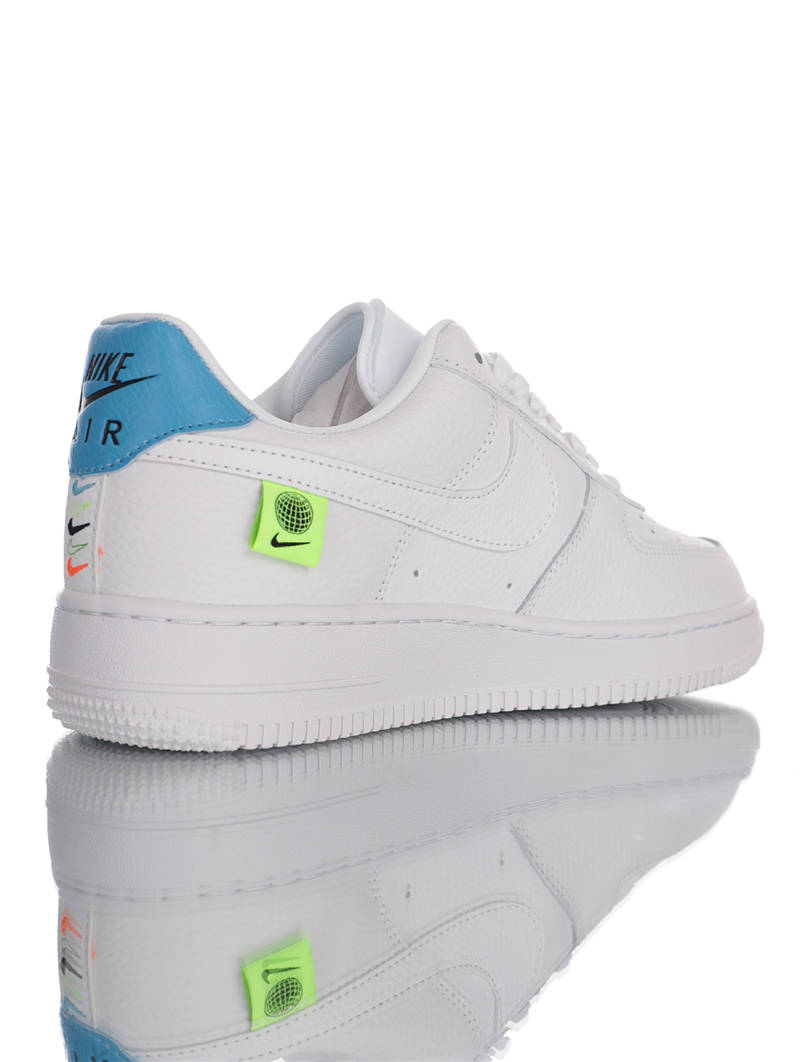 nike air force 1 - Blanco Celeste Fluor