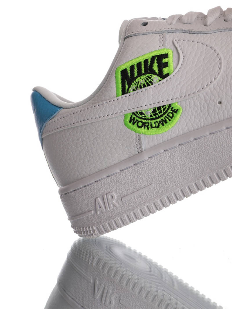 nike air force 1 - Blanco Celeste Fluor