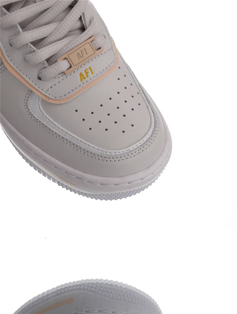 nike air force 1 - Blanco Durazno Amarillo