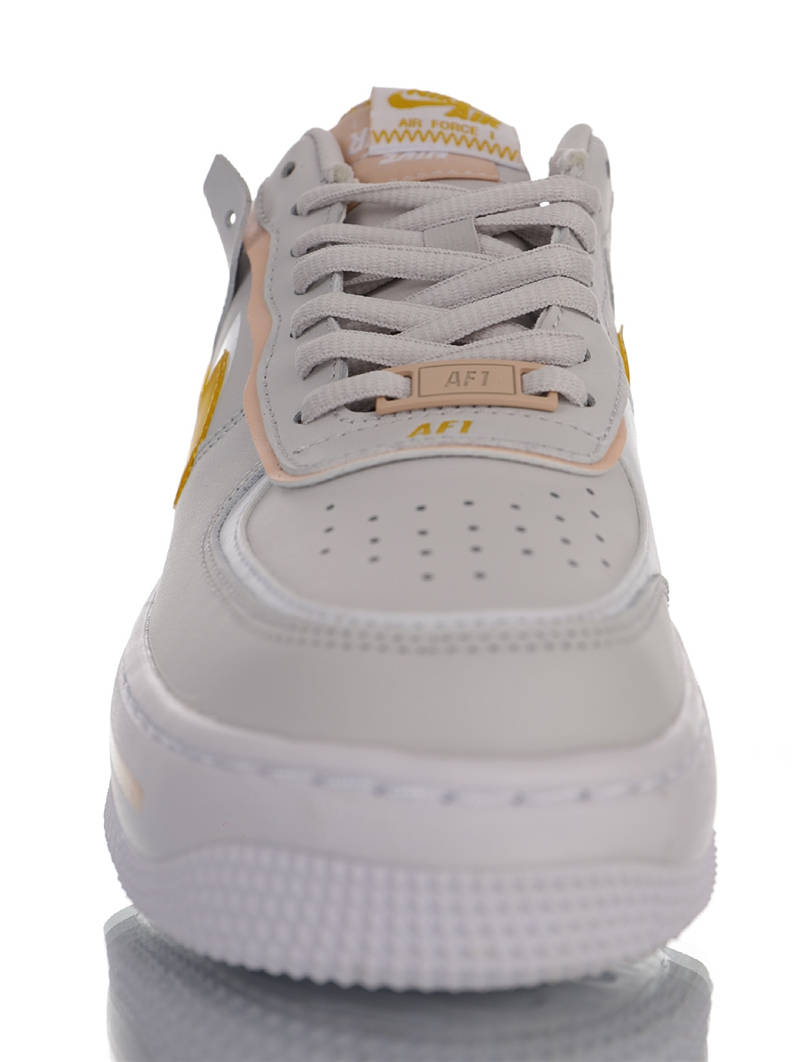 nike air force 1 - Blanco Durazno Amarillo