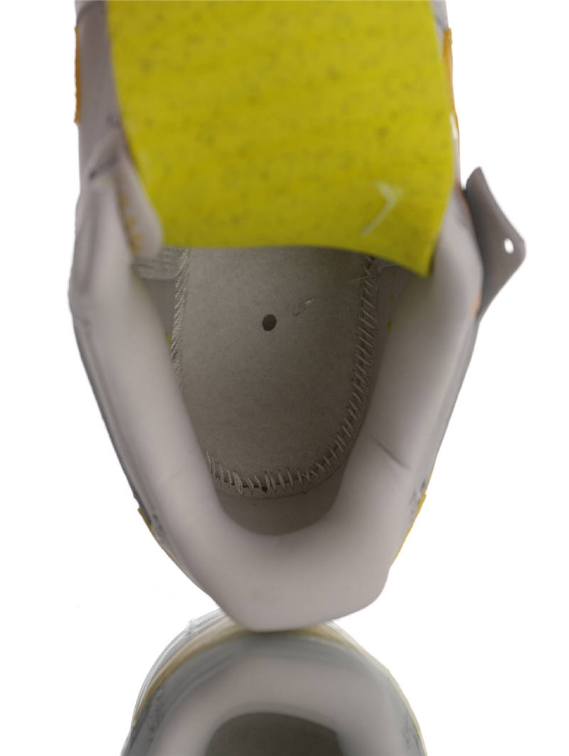 nike air force 1 - Blanco Durazno Amarillo