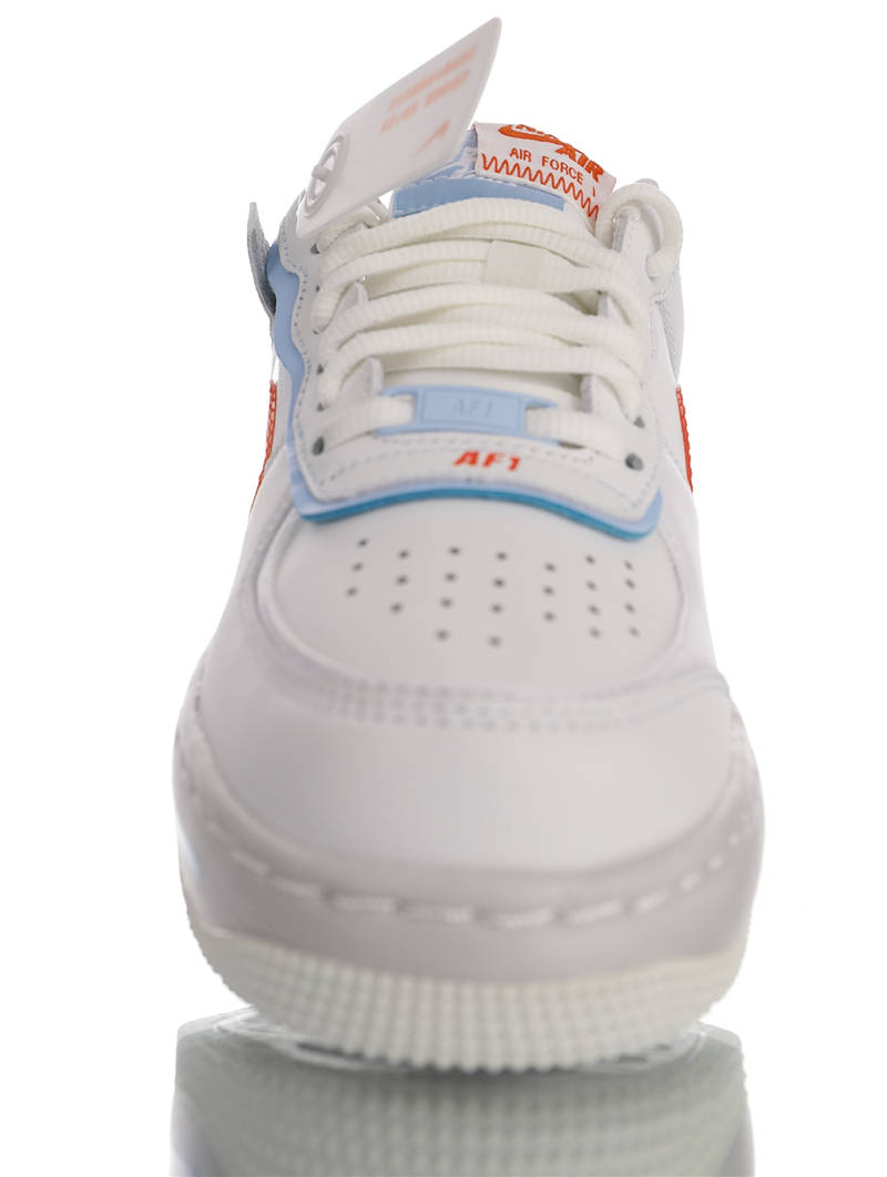 nike air force 1 - Blanco Rojo Celeste