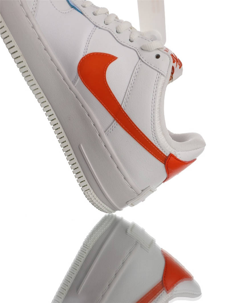 nike air force 1 - Blanco Rojo Celeste