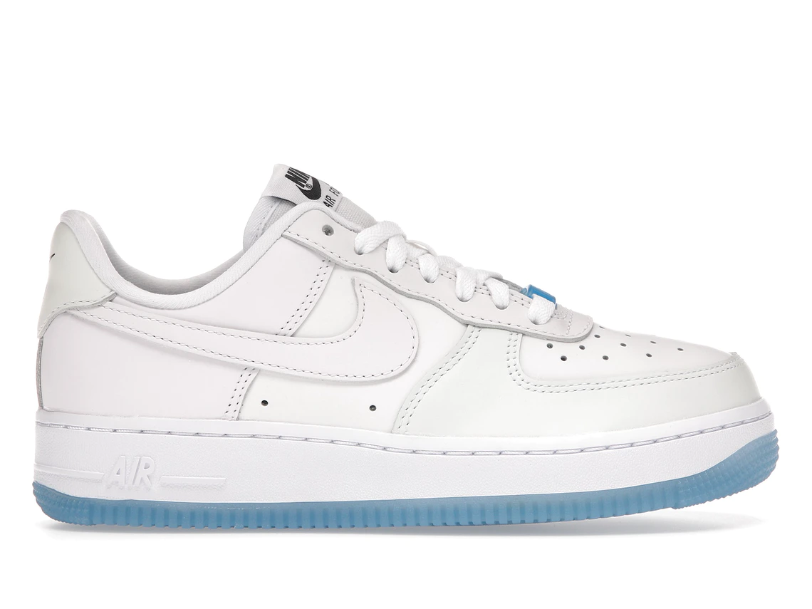 nike air force 1 - Blanco Rosado Celeste Amarillo