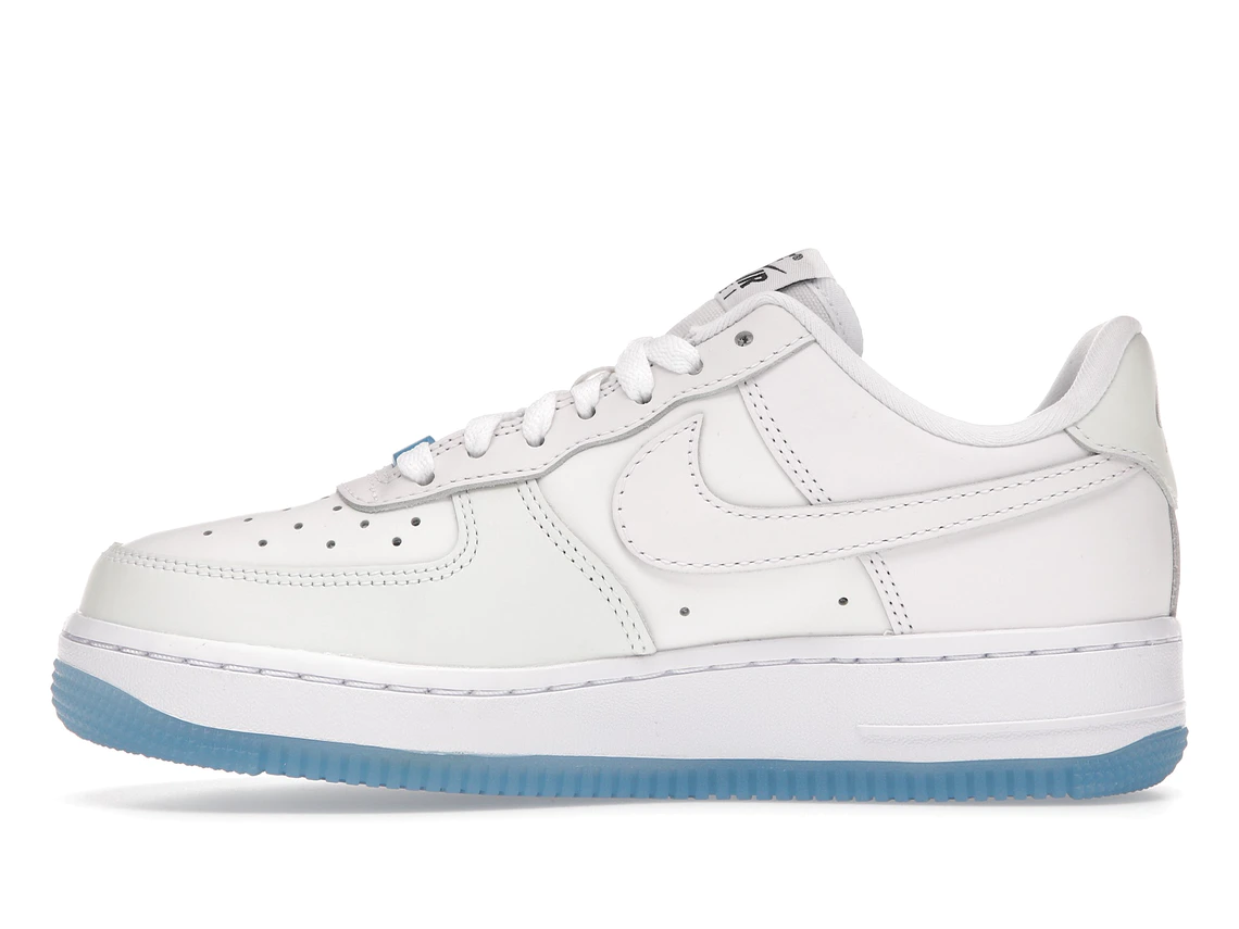 nike air force 1 - Blanco Rosado Celeste Amarillo