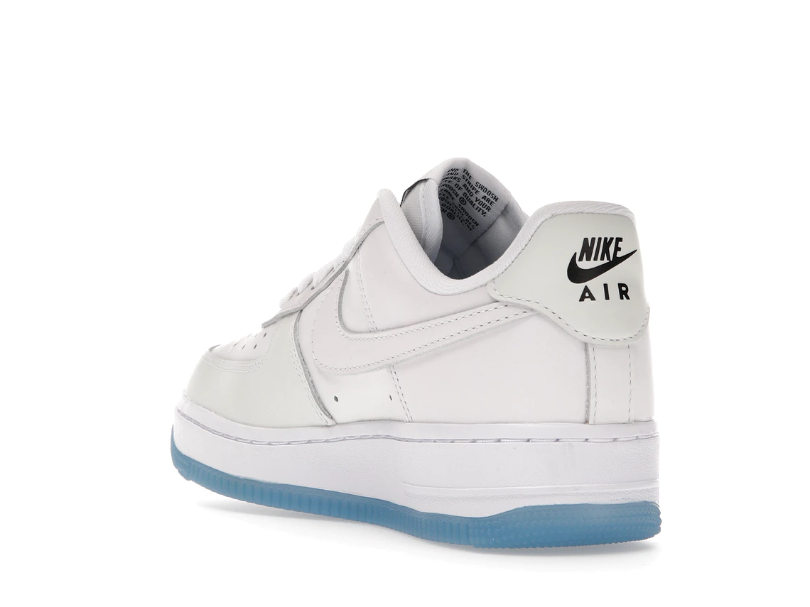 nike air force 1 - Blanco Rosado Celeste Amarillo