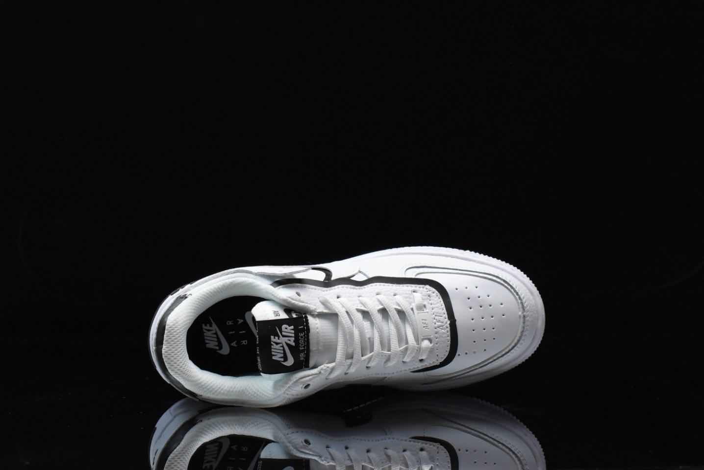 nike air force 1 - Blanco Negro