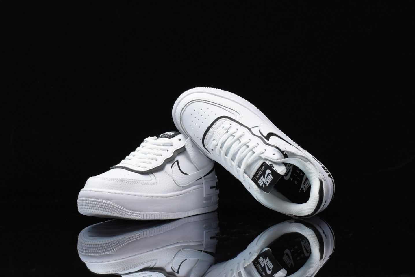nike air force 1 - Blanco Negro