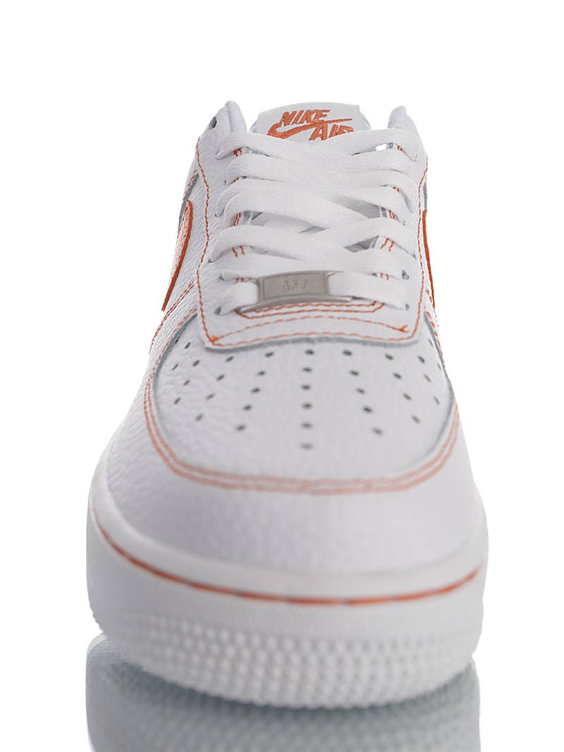 nike air force 1 - Blanco Naranjo